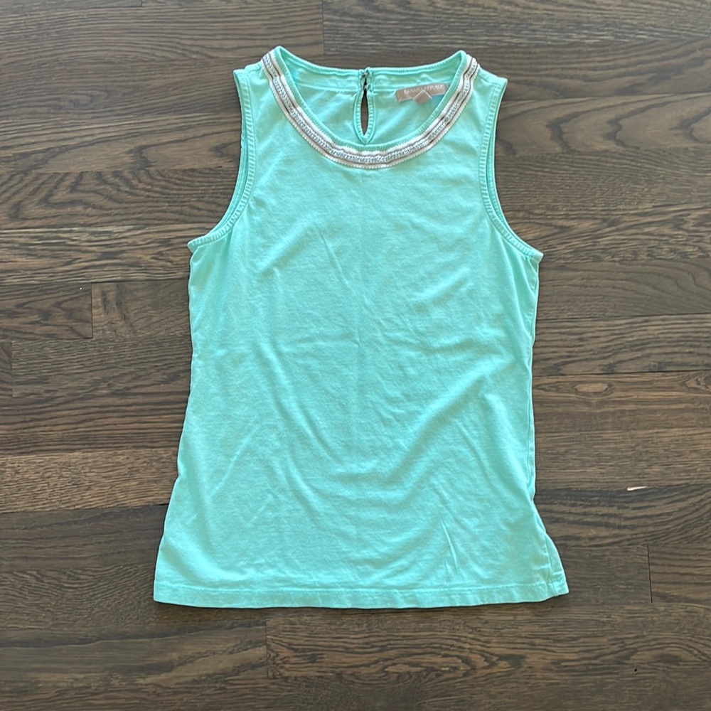 Banana Republic | Aqua Tank Top